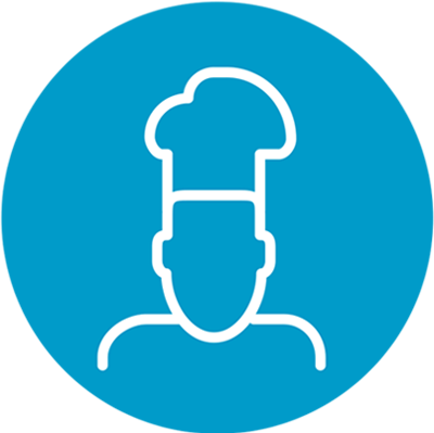 Chart graphic - chef