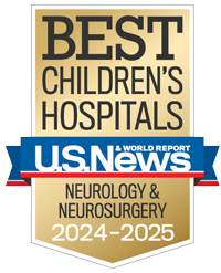 Ranked Among the Best Children's Hospitals for Neurology and Neurosurgery by U.S. News & World Report
