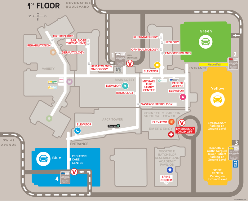 campus map.
