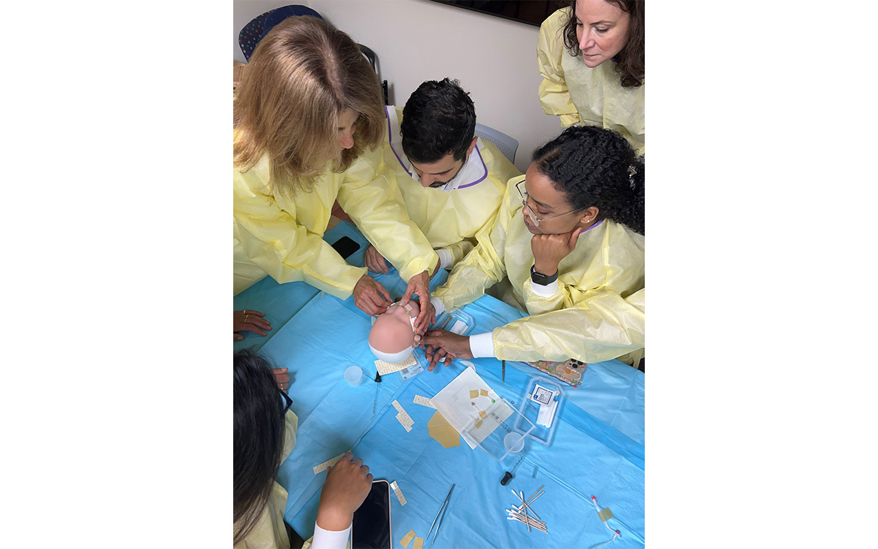 during the conference.